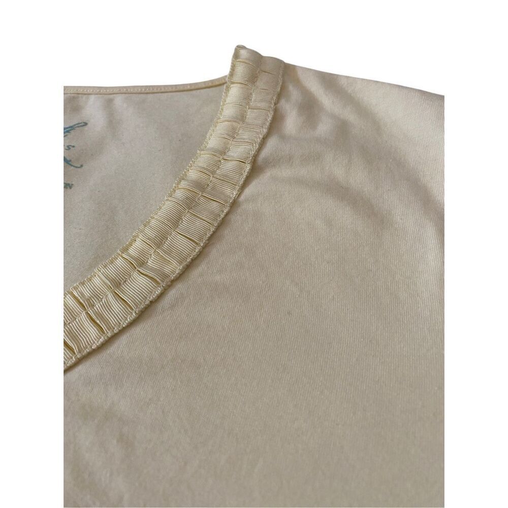 Soft Sensations V Neck T shirt Casual Lounge Loungewear Work Everyday School - Picture 7 of 12